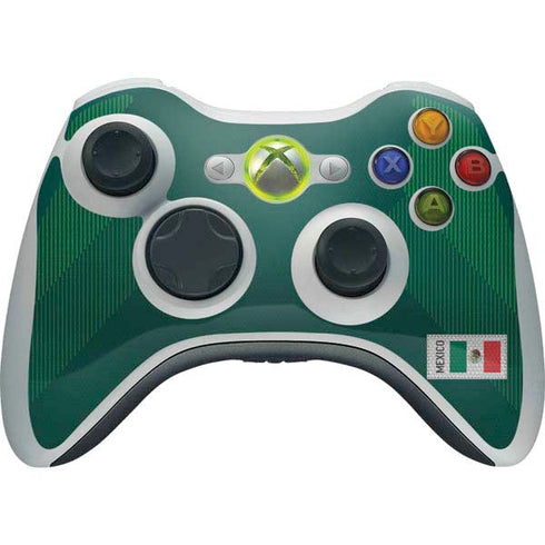 Mexico Soccer Flag Xbox 360 Wireless Controller Skin